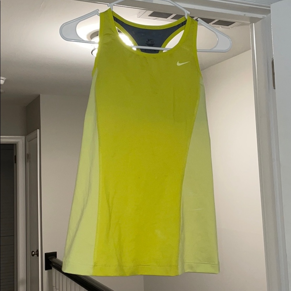 NIKE tank top with built in sports bra